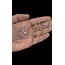2 cm TELLİ KANCA 250 Adet İTHAL (GÜMÜŞ RENK)