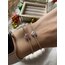 Pandora Model Işıltılı Pembe Kalp Bileklik