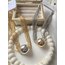 Çoklu Zincir Gold&Silver Toplu Kolye 
