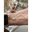 Pandora Model Işıltılı Kalp Bileklik