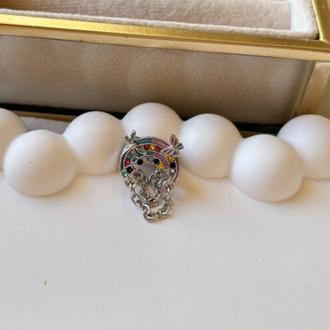 Zincirli Gökkuşağı Pandora Charm