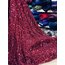 BORDO KADİFE PULLU