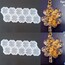10lu yonca kalıbı 4X3cm 5mm kalınlık
