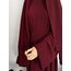 Bordo abaya takım