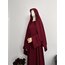 Bordo abaya takım