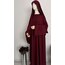 Bordo abaya takım