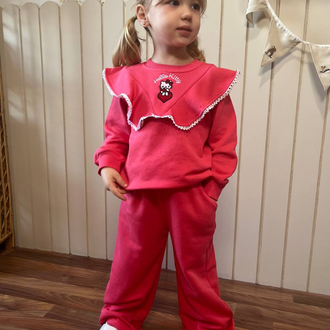 Hello Kitty Yaka Detaylı Takım
