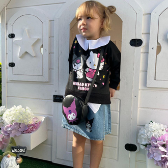Kuromi ve Hello Kitty çantalı takım