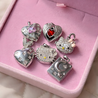 Hello Kitty Kapaklı Kolye