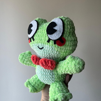 Ribbit Peluş TADC el yapımı örgü