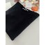 SİYAH BİSİKLET YAKA KADIN TSHIRT