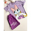 DAİSY DUCK DESENLİ ŞORTLU TAKIM