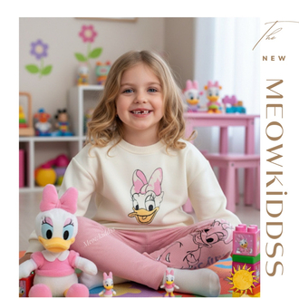 DAİSY DUCK DESENLİ TAYTLI TAKIM