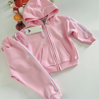 PEMBE KAPÜŞONLU ÇOCUK TAKIM