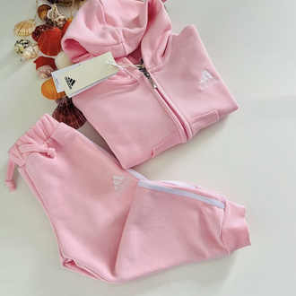 PEMBE KAPÜŞONLU ÇOCUK TAKIM