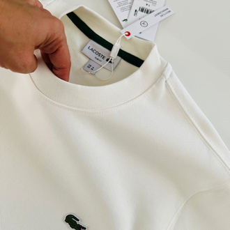 EKRU BİSİKLET YAKA ERKEK SWEATSHIRT