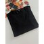 SİYAH V YAKA KADIN TSHIRT