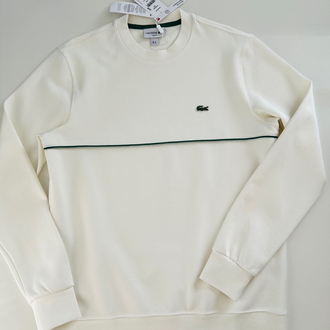EKRU BİSİKLET YAKA ERKEK SWEATSHIRT