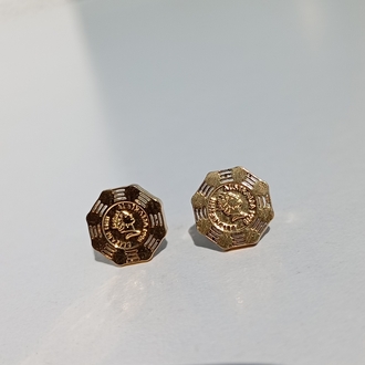 Mini Madalyon Küpe