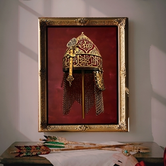 50 70 cm Fatih Sultan Mehmet miğfer