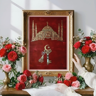 50 70 cm ayasofya