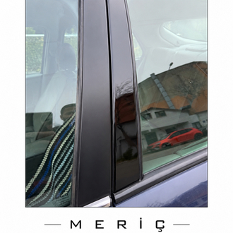 Renault Laguna 2 Piano Black Kapı Direkleri