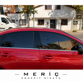 Hyundai İ20 2021 2025 Piano Black Kapı Direkleri 14 Parça