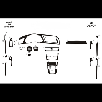 Audi A4 Full set 2009-2014 