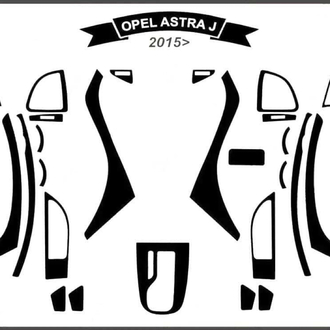 Opel Astra J maun kaplama 30parça