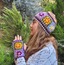 Büyük Anne Kareler 3 lü Set