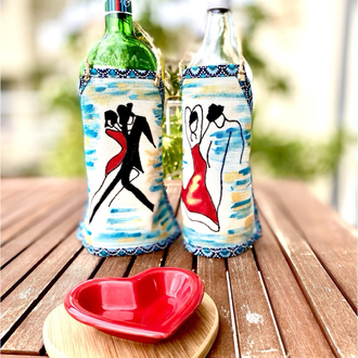 Tango ve Aşk Şişe Önlüğü