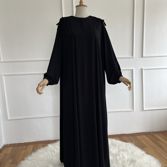 Miray elbise/Ferace SİYAH