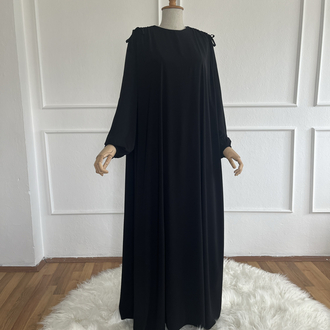Miray elbise/Ferace SİYAH