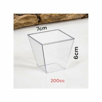 200 cc PRİZMA KASE 10 LU