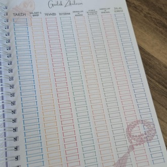 Kişiye Özel Günlük İbadet Defteri
