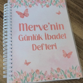 Kişiye Özel Günlük İbadet Defteri