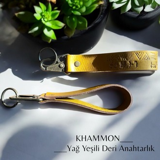 KHAMMON 1.SINIF VAKETA DERİ ANAHTARLIK