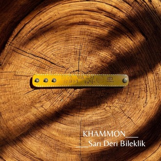 KHAMMON 1.SINIF VAKETA DERİ BİLEKLİK