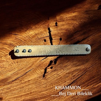 KHAMMON 1.SINIF VAKETA DERİ BİLEKLİK