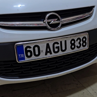 Krom plakalık Çift (2 adet)