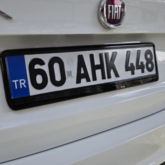 Pianoblack (Geniş çıtalı ) Plakalık 2 Adet