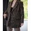QUZU DESENLİ KAŞE BLAZER CEKET - LEOPAR