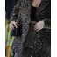 QUZU DESENLİ KAŞE BLAZER CEKET - LEOPAR