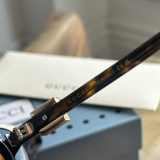 Gucci unisex gold/kahve gözlük(Full set)