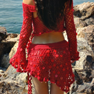Rosetide Bel Şalı