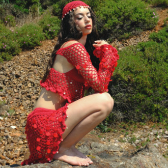 Rosetide Bel Şalı