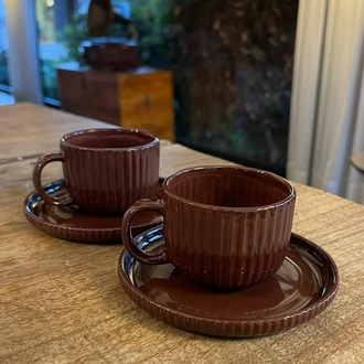 Double Türk Kahvesi Fincanı 1