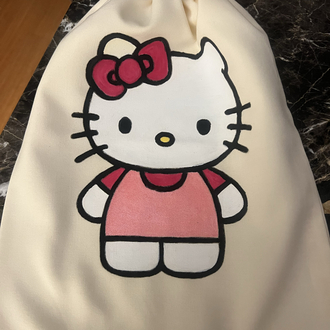 Hello Kitty Organizer Büzgülü Çanta 