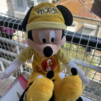 Pluto Pijamalı Mickey Mouse Peluş