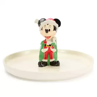 Mickey Santa Servis Tabağı